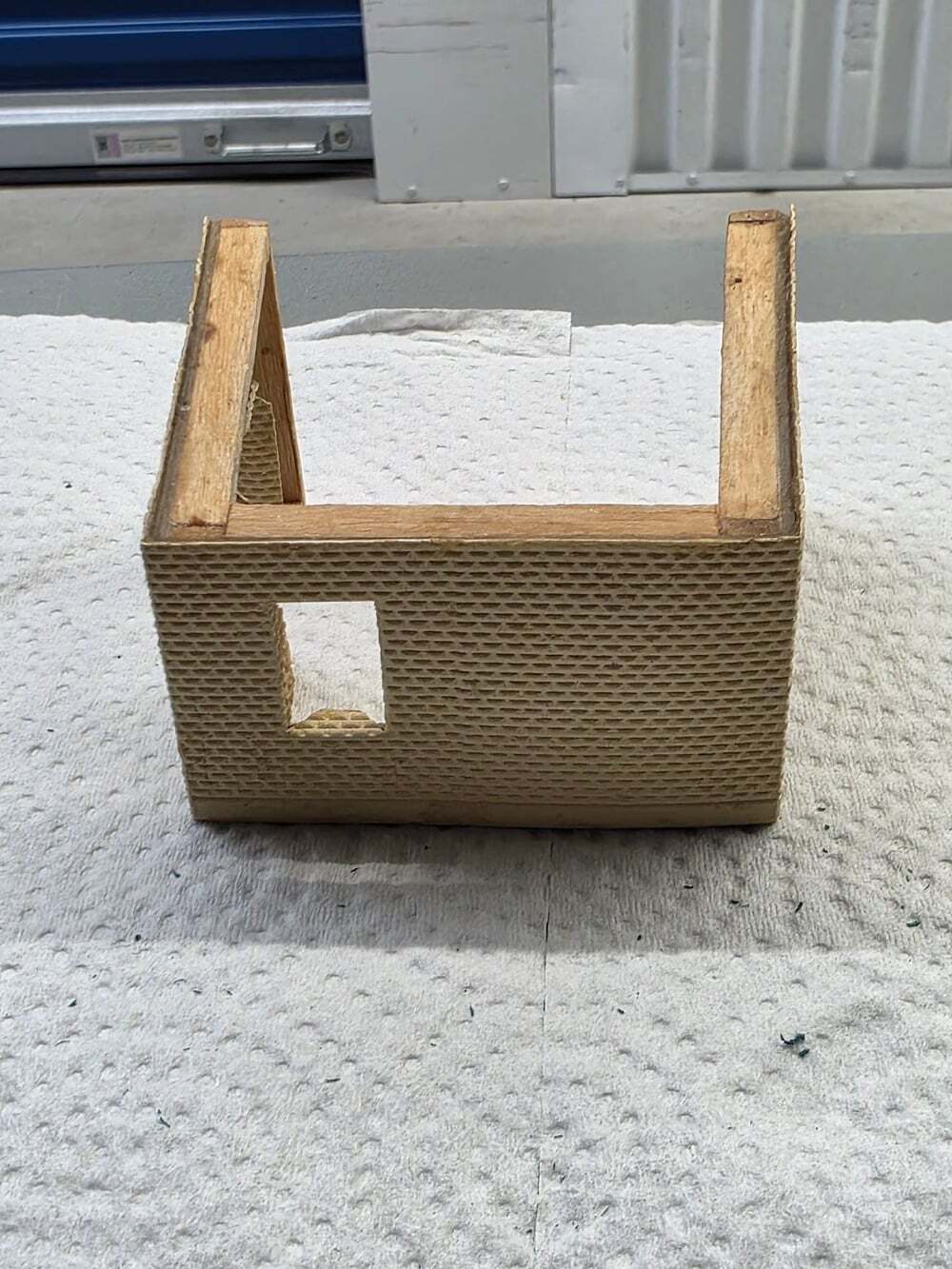 Unbranded Model Railroad Shell/Body Wood Construction